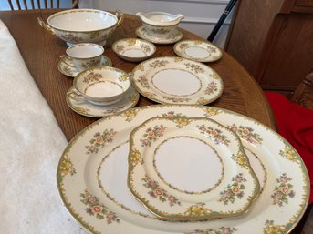Vntage Set Of Meita China From Japan -  Pattern Paris  66 Pcs.