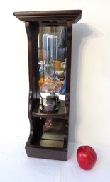 Vintage Cornwall Wood Products, South Paris ME Pine Wall Mount Candle Lantern Or Sconce