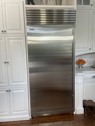 Beautiful SUB ZERO Freezer Model BI-36F / S / TH - All Stainless - Very Clean In And Out - Very Nice !