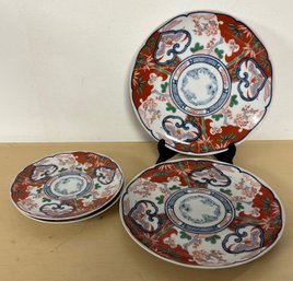 4 Georges Briard Heirloom Fine China Imari Plates