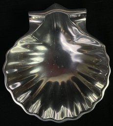 Vintage Metal Shell Shaped Dish