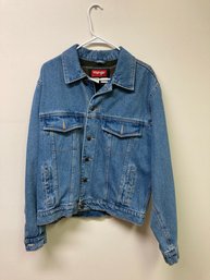 Wrangler Hero Denim Jacket Blanket Lined