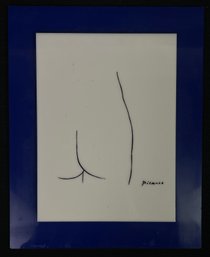 Pablo Picasso Artwork Plaque