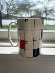 Kate Spade New York 'Say The Word' Crossword Puzzle Coffee Mug, Manufactured By Lenox