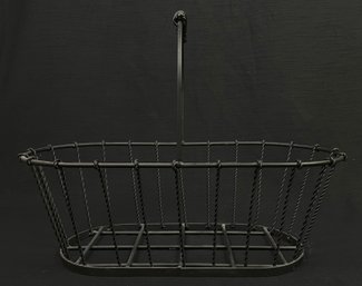 Metal Wire Basket Decor Piece
