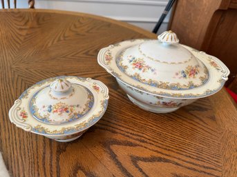 3Pcs. Lidded Kongo China Made In Japan - Creamer Found And Pictured Later