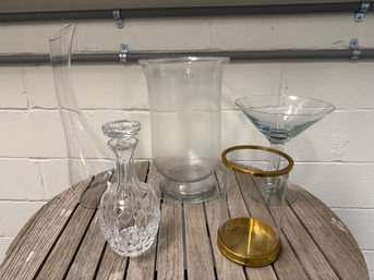 Ralph Lauren Candle Holder, Atlantis Decanter And More