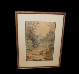 Beautiful Colored Landscape Print