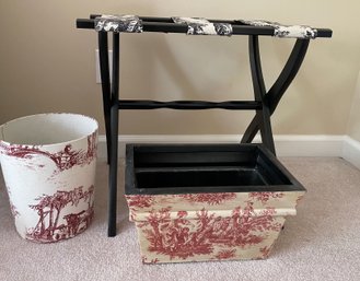 Toile Guest Room Accessories