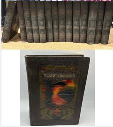 Complete 14 Vol. 1928 Little Journeys To The Homes Of The Great By Elbert Hubbard Roycroft Set