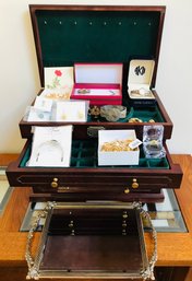 Thomas Museum Series Jewelry Chest & Costume Jewelry Collection