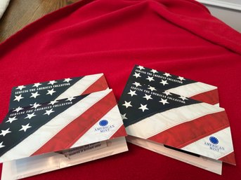 4 Sets American Mint Commemorative Coins