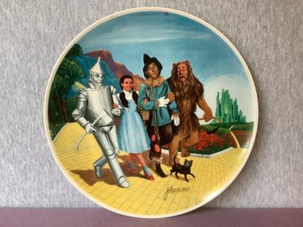 The Wizard Of Oz By James Auckland Plate