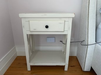 White Washed Pine Night Stand