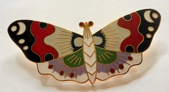 MMA (Metropolitan Museum Of Art) Enamel Butterfly Brooch/Pendant