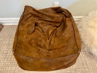 Pottery Barn Teen Faux Suede Bean Bag Chair