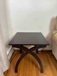 Cross Bow Legged Side Table