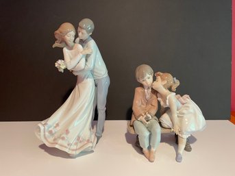 Beautiful Pair Of Lladro Figurines # 5