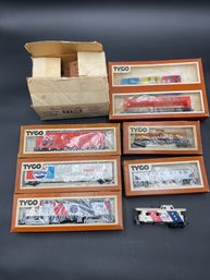 Vintage TYCO HO Gauge Train Lot
