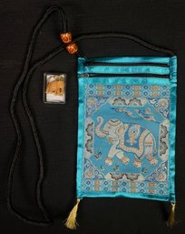 Vintage Silk Hand Bag