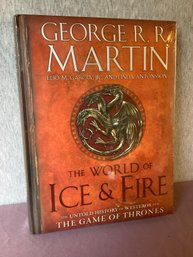 The World Of Ice & Fire By George R.R. Martin Book