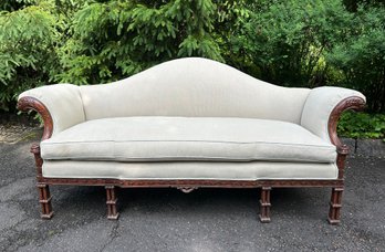 Scrolled Arm Sofa