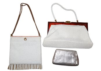 Trio Of Vintage Whiting & Davis Metal Mesh Evening Bags