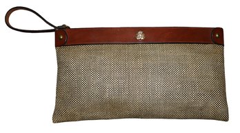 Handmade John Romain Tweed Clutch