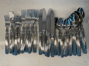 Toulouse By Pottery Barn Stainless Flatware, Service For Six