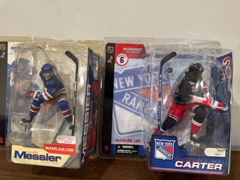 Macfarlanes Sports Picks Vintage Action Figures 2002 & 2003 - NEW IN PACKAGES & Men Of The Ice