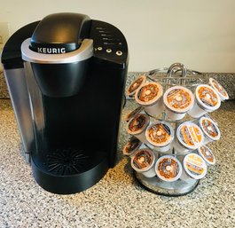 Keurig K-Classic K50 Coffee Maker With K-Cup Carousel & Assorted Pods