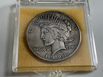 1921 High-relief Peace Silver Dollar #49