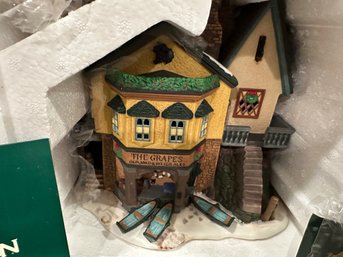 Dept. 56  Dickens Village Series  The Grape Inn 5th Edition 1996 -  RETIRED Vintage - NEW