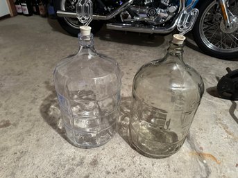 2 5 Gallon Jugs  -  Can Be Used For Storing Homemade Wine