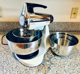 Sunbeam Mixmaster Electronic Stand Mixer With Accessories
