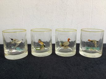 Ned Smith Bird Rocks Glasses