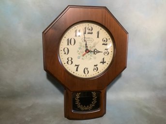 New England Clock Co Wall Clock
