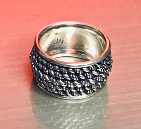 JAI Sterling Silver Ring