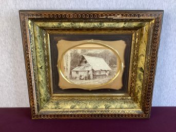 Early Shadow Box Framed Photograph #2