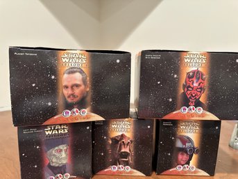 5 Pc. Star Wars Promotional Items Made For KFC, Taco Bell And Pizza Hut In 1999