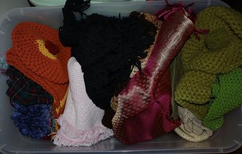 Crocheted Hats, Scarves & Other Fabrics