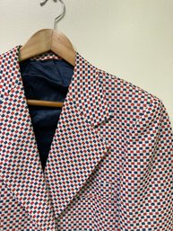 Mens Vintage Disco Style Sports Jacket Blazer