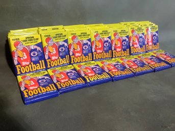 Sealed Lot Of 42 1988 Topps Football Cards