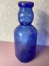 Brookfield Baby Top Cobalt Blue Milk Bottle
