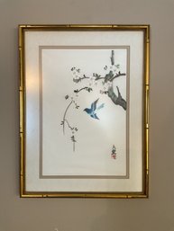 Asian Painting On Silk Lot 1