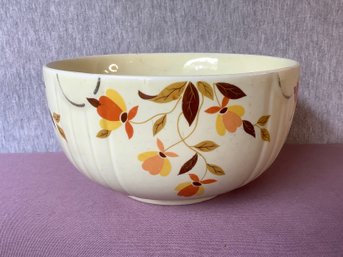 Hall's Superior Autumn Floral Mixing Bowl