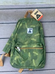 Polar Camoflauge Backpack New With Tags