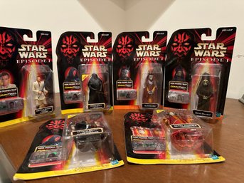 Star Wars Talking  Characters Episode 1 - 1999 - NEW IN PACKAGES