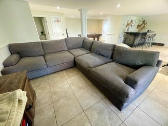 Three Piece Sectional Sofa By Cindy Crawford Home