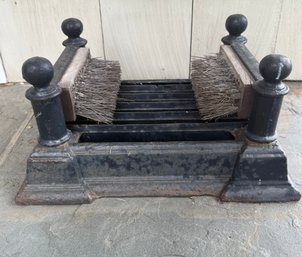 English Brameley Vintage Iron Boot Scraper